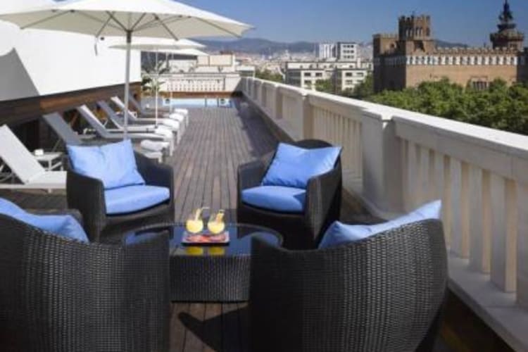 Roof terrace
